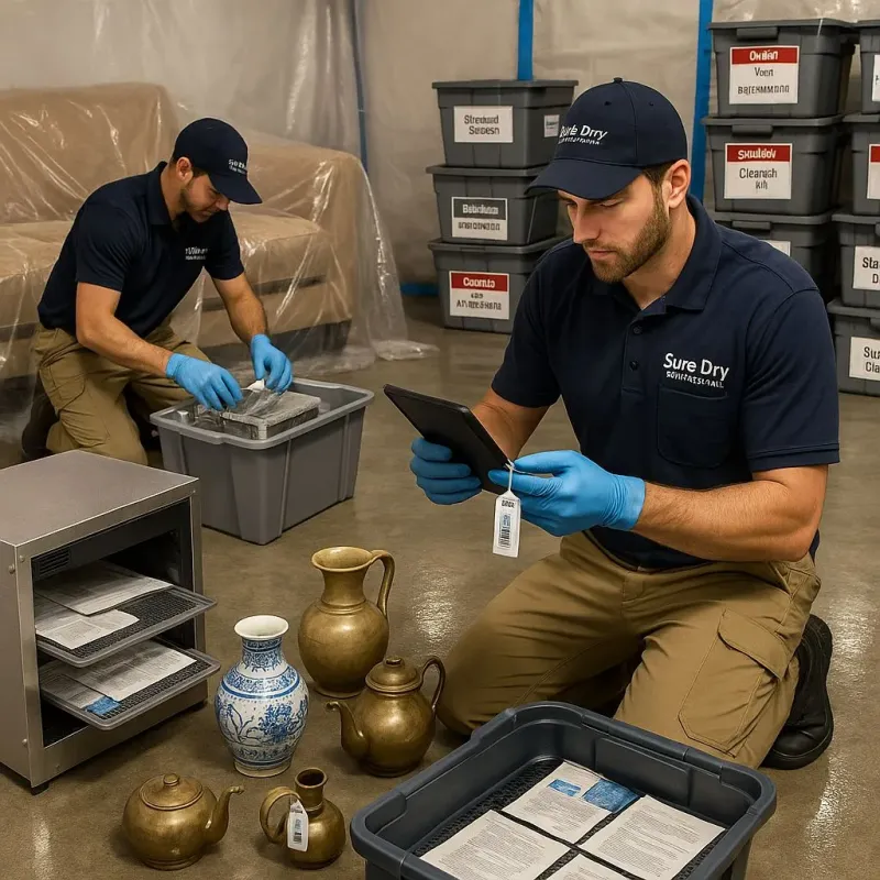 Content Protection and Restoration process in West Greenwich, RI